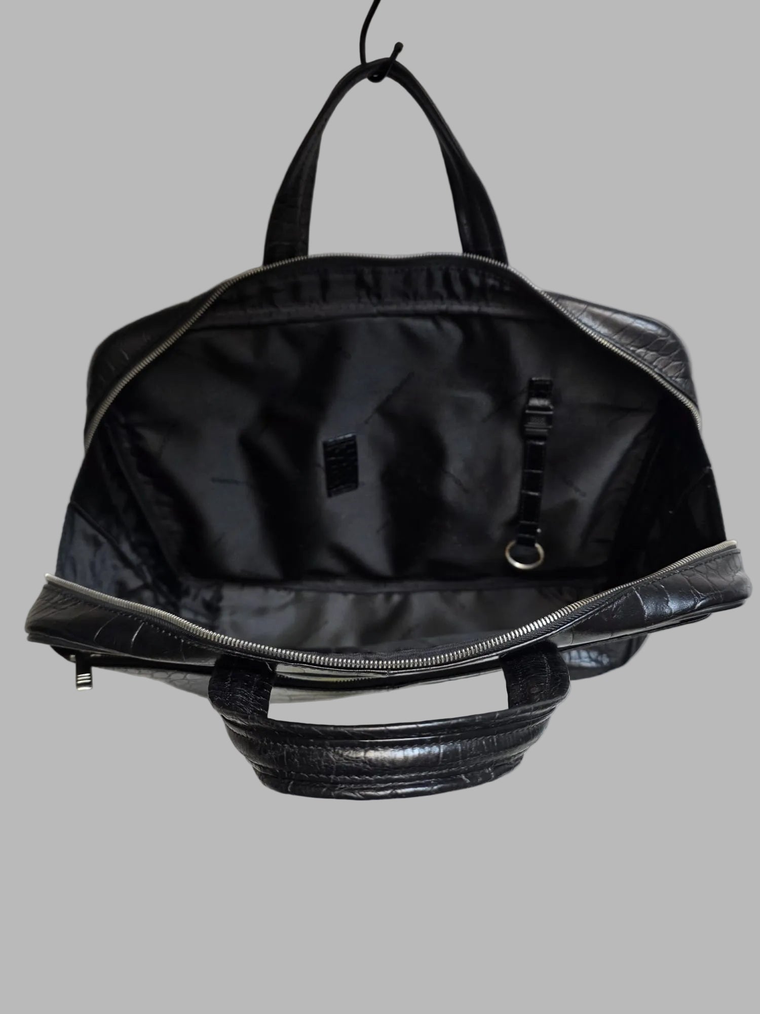 Maletín negro piel de Piquadro
