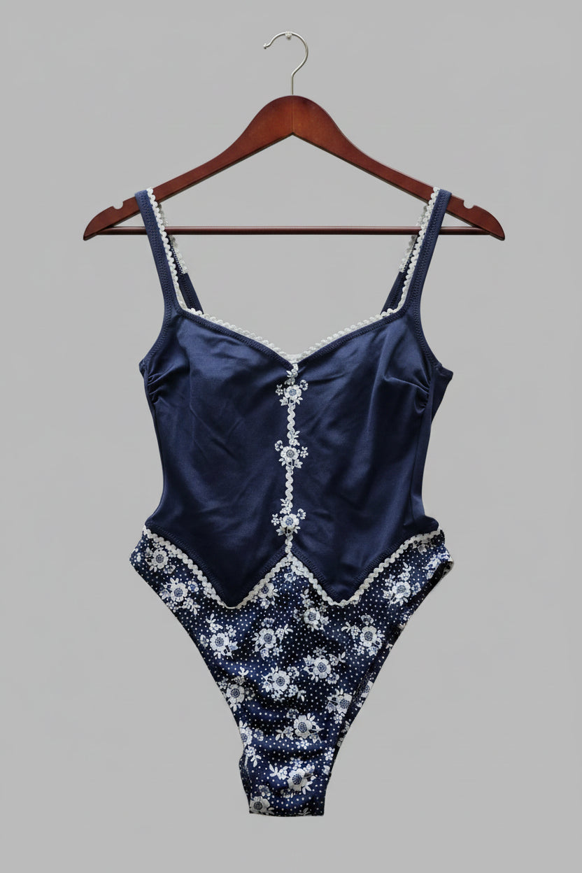 Vintage-Badeanzug Occhi Verdi (von La Perla)