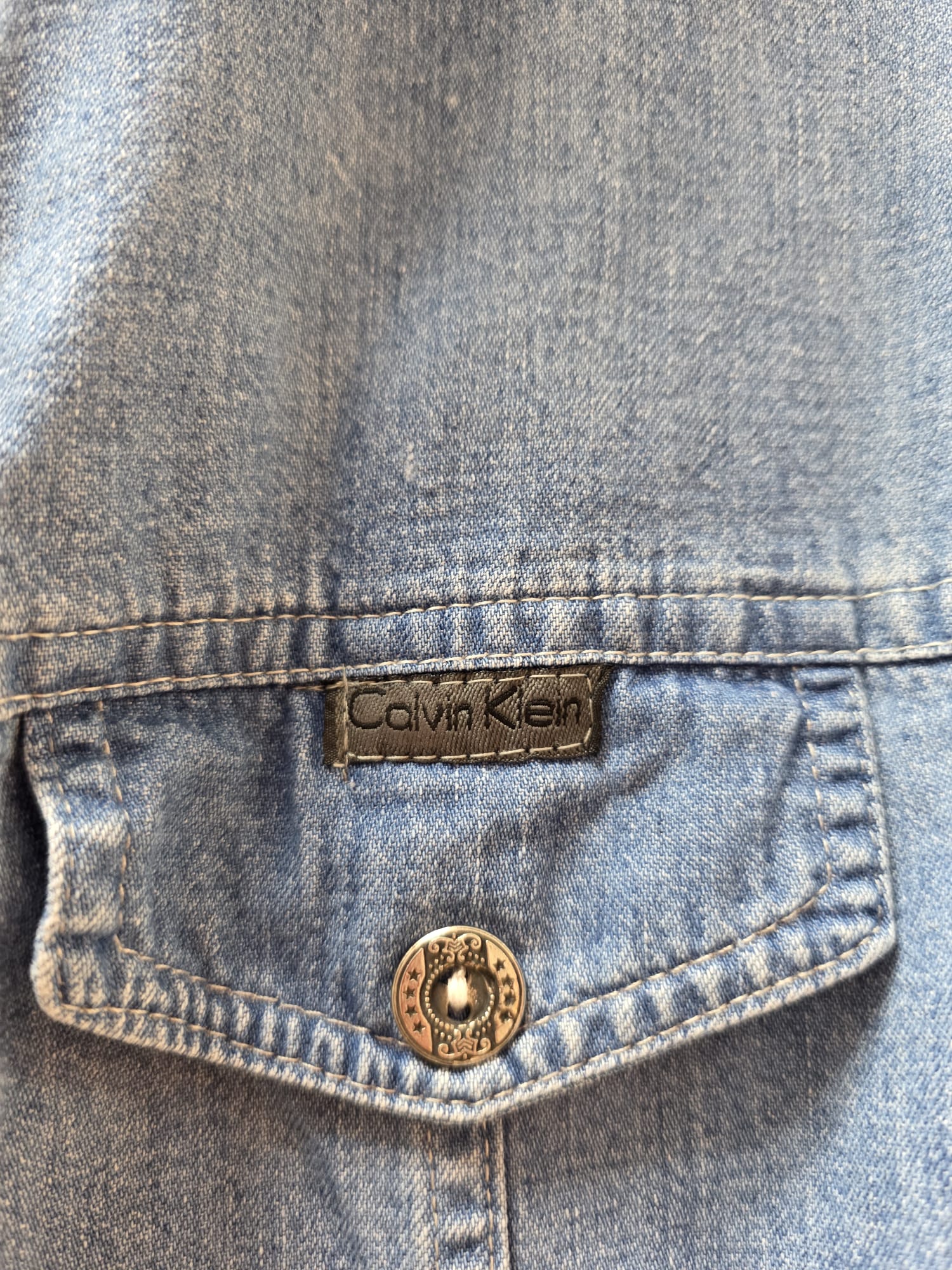 Vestido Denim de Calvin Klein