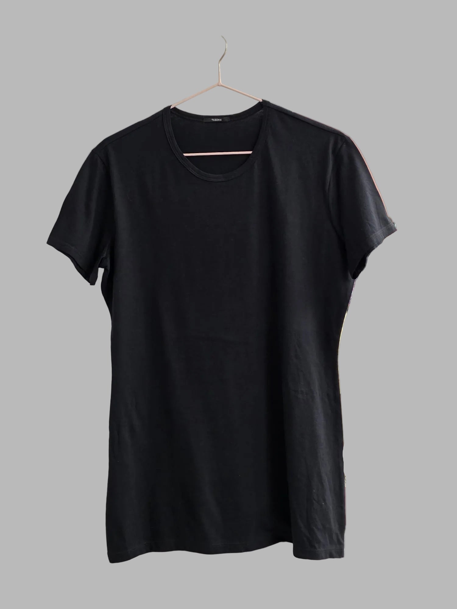Camiseta negra manga corta