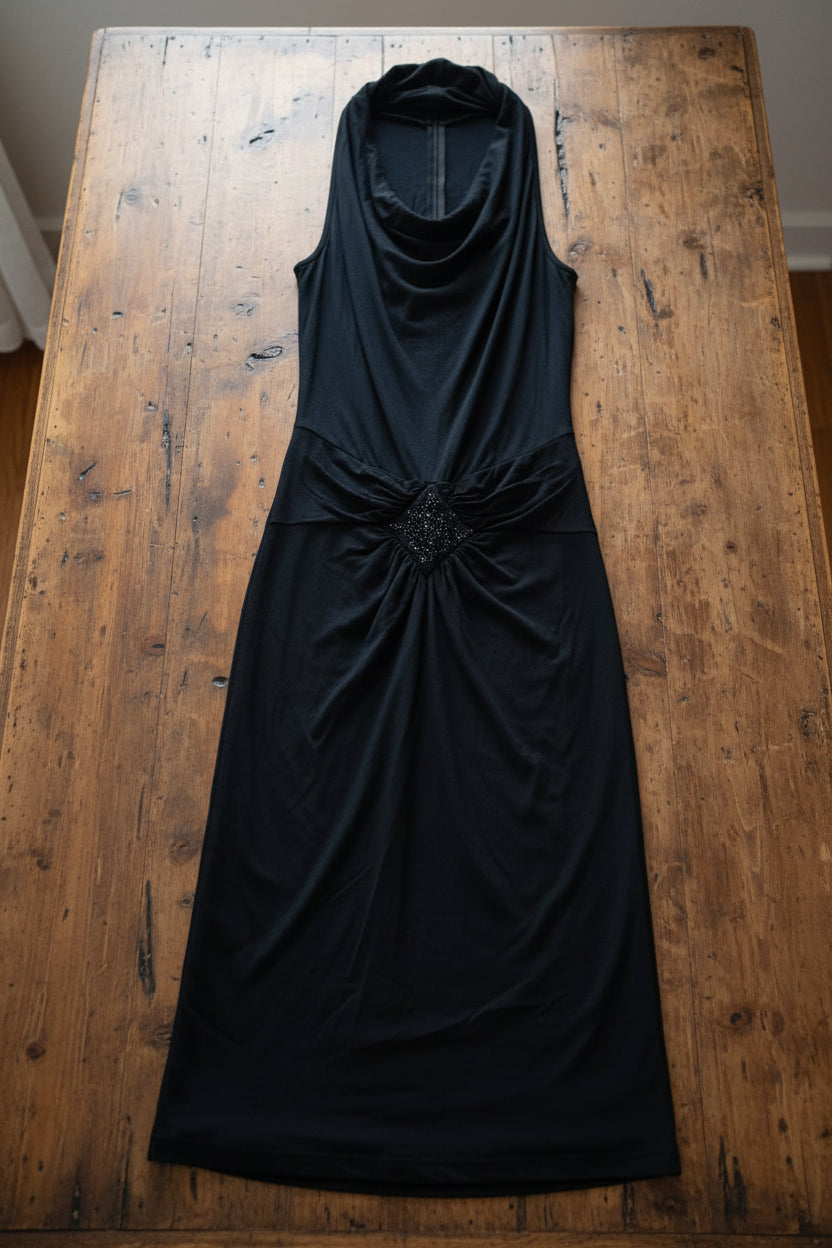 Schwarzes Vintage-Kleid Celyn b. by Elisabetta Franchi
