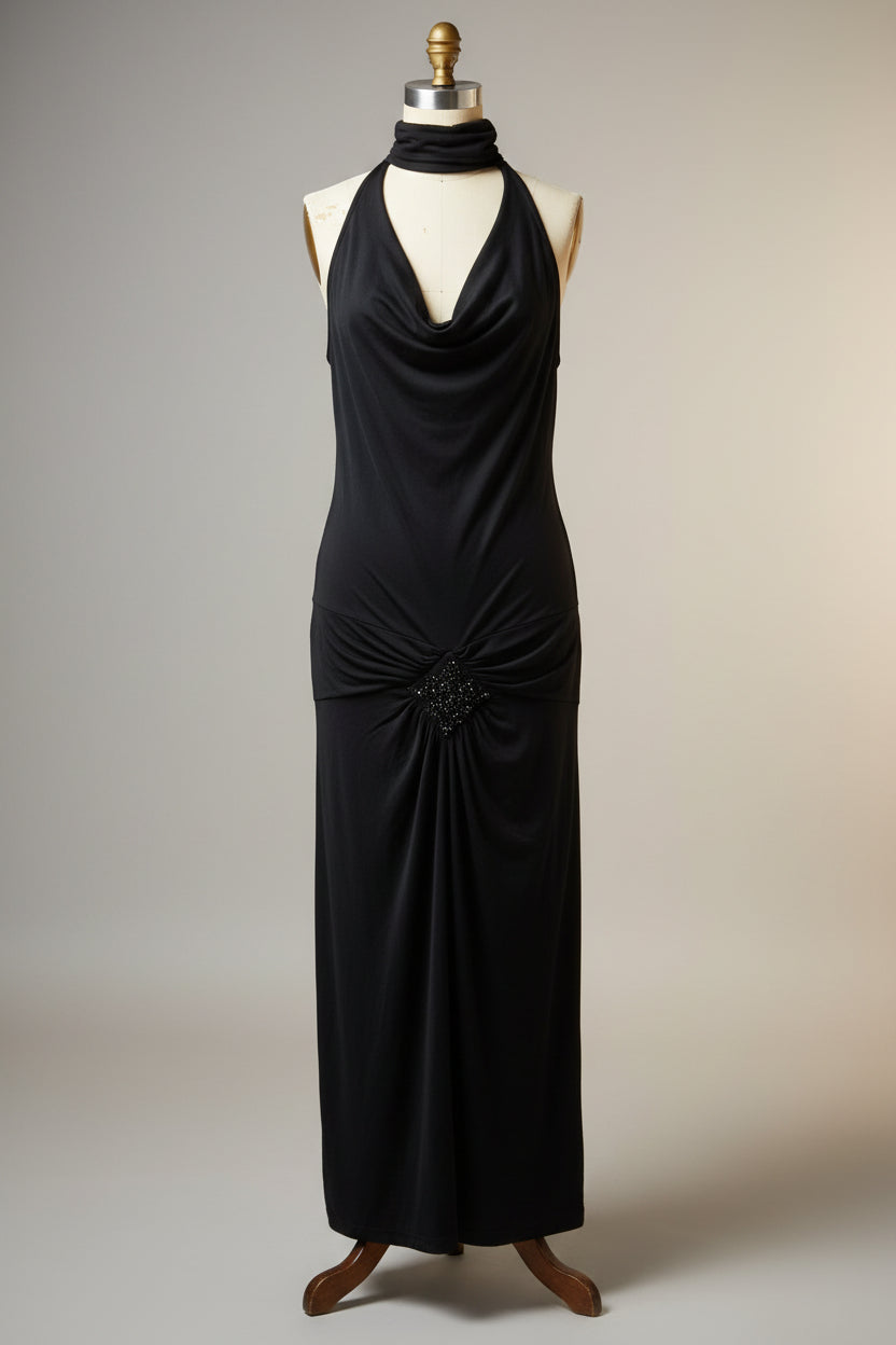 Schwarzes Vintage-Kleid Celyn b. by Elisabetta Franchi