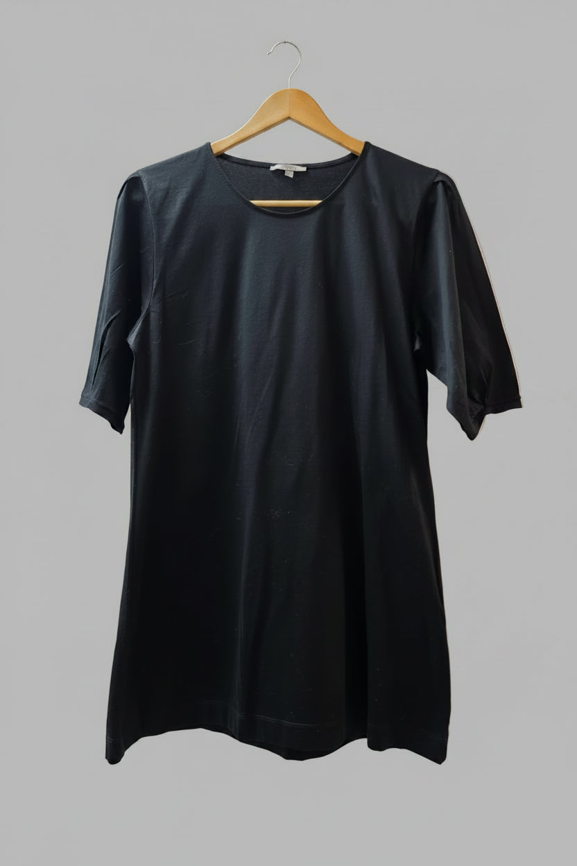 Camiseta negra de Uterqüe