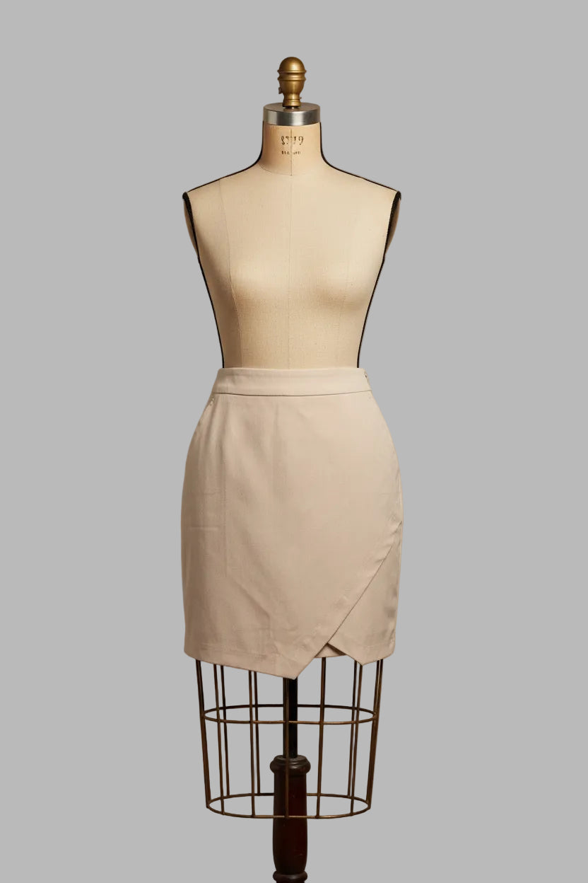 Jupe beige Vero Moda