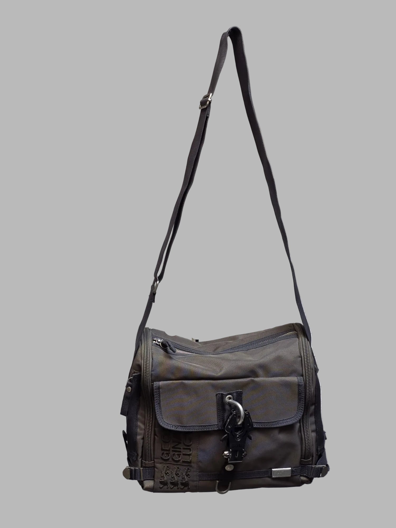 Bolso vintage de George Gina & Lucy verde oliva