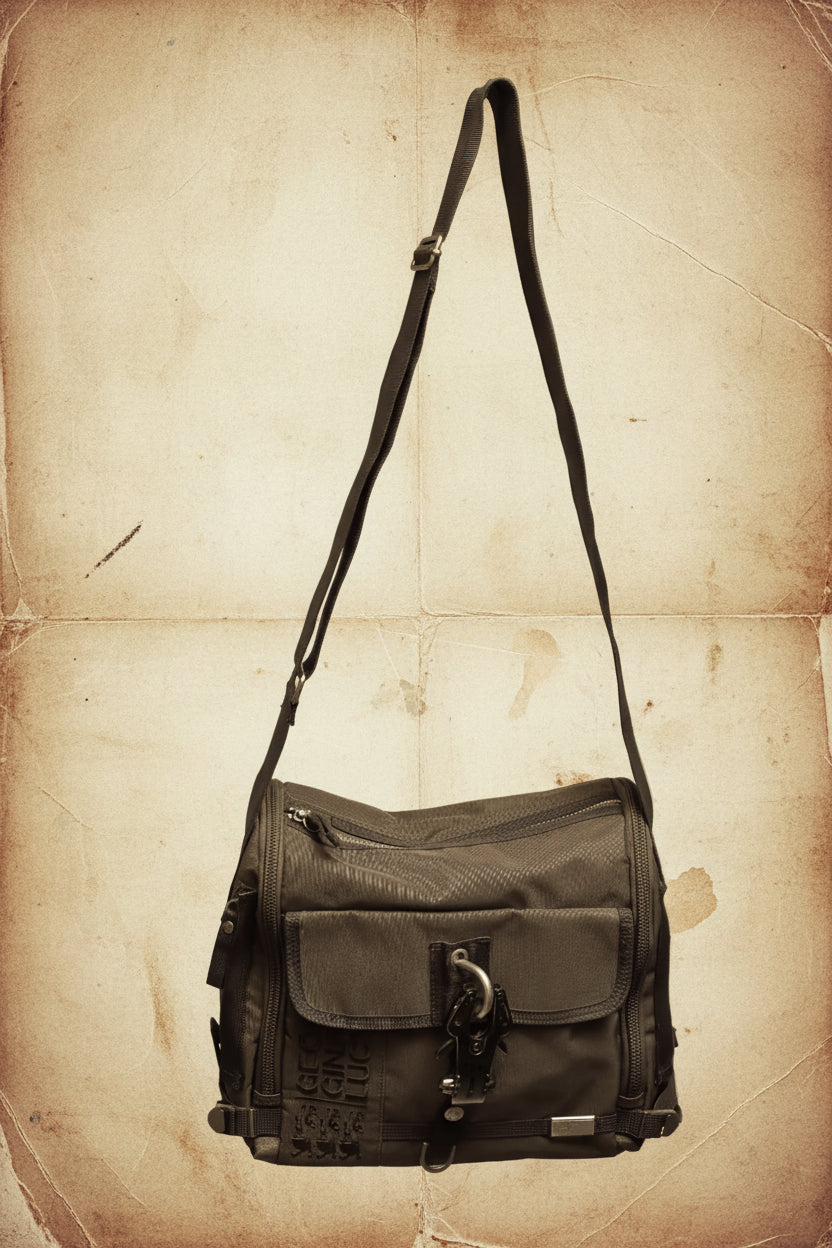 Bolso vintage de George Gina & Lucy verde oliva
