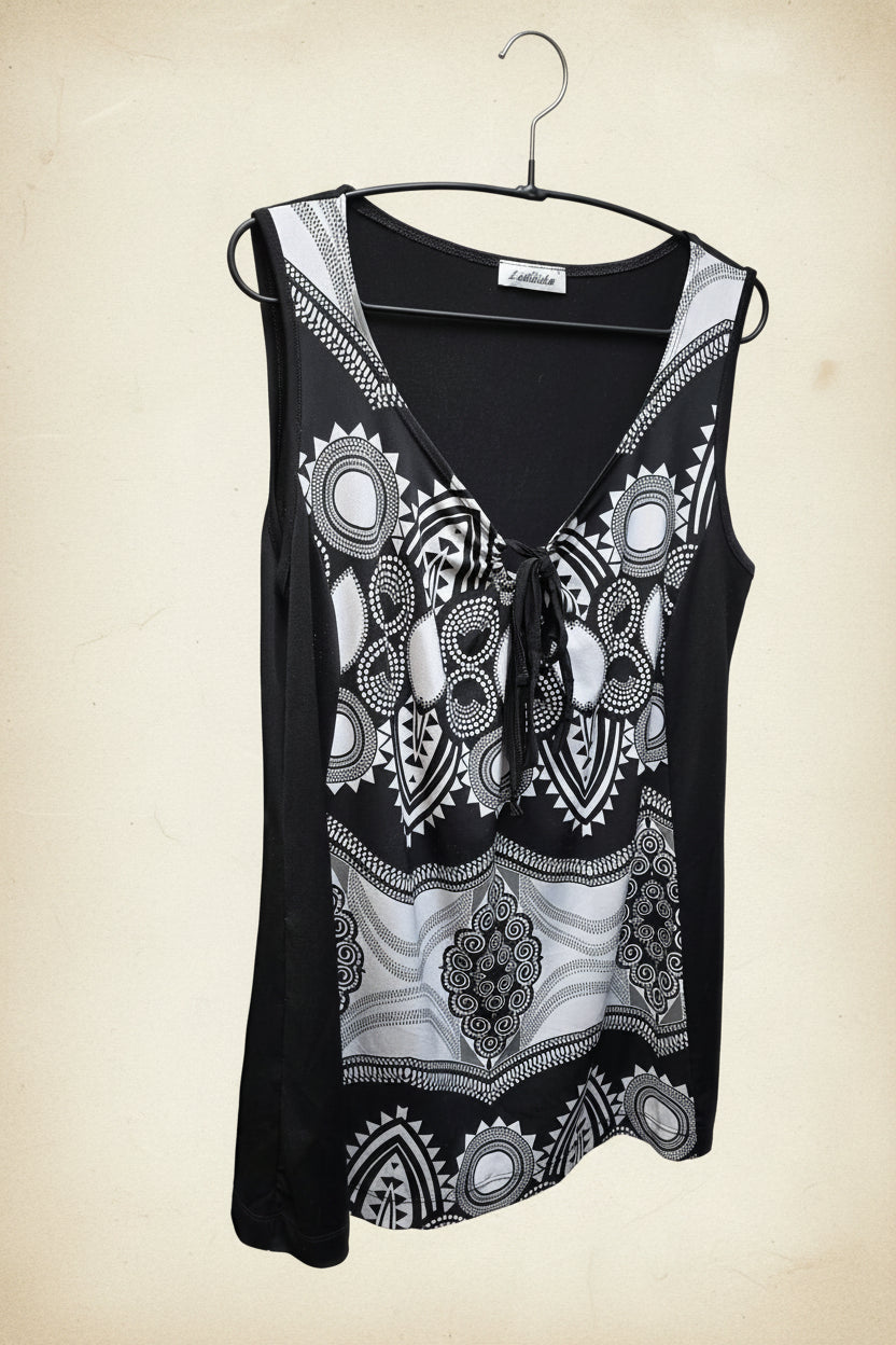 Blusa sin mangas de Latidelo