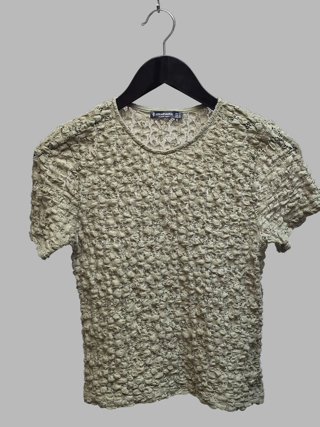 Camiseta texturada de Stradivarius