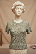 Camiseta texturada de Stradivarius