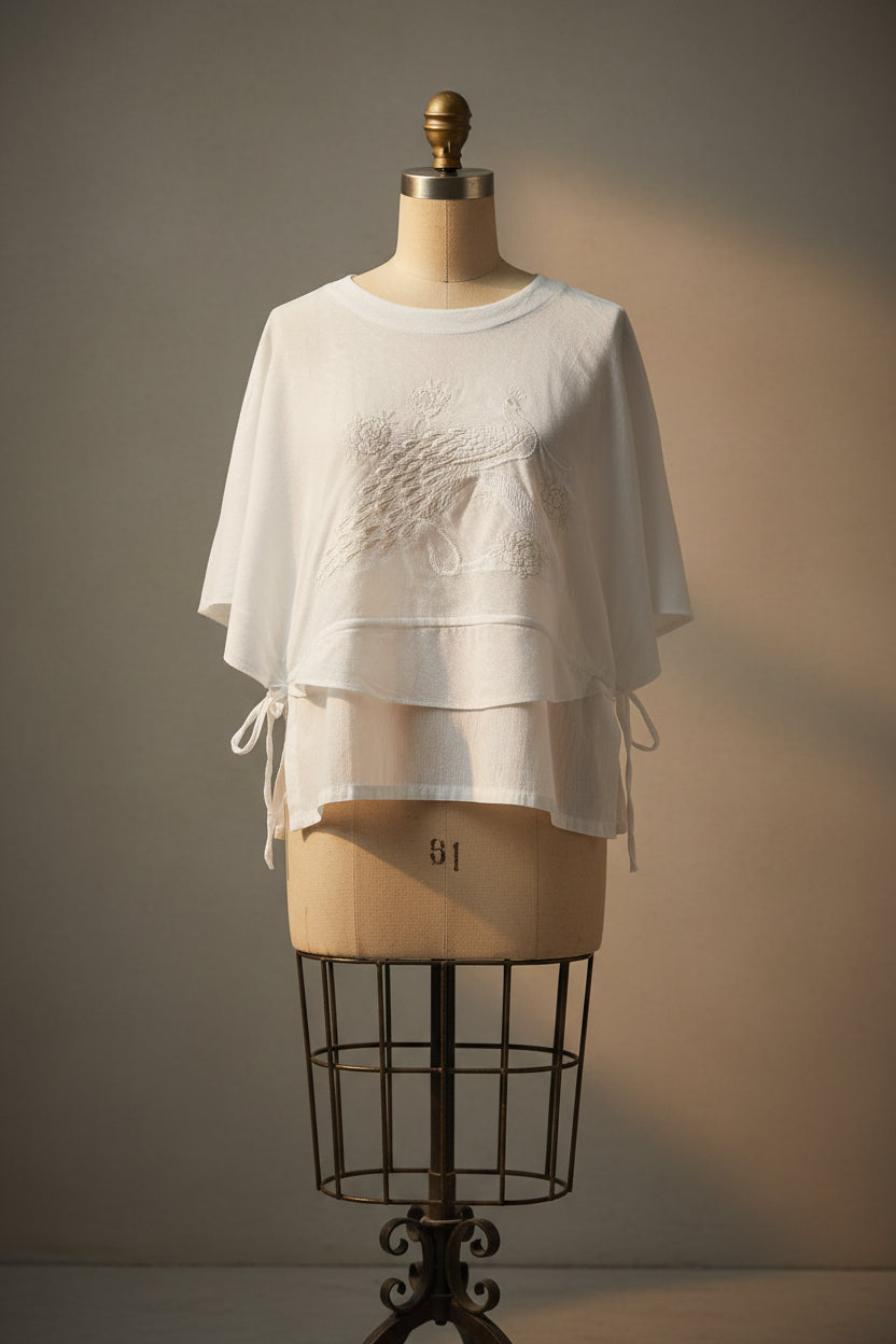 Oversize-Bluse von Pha Thai