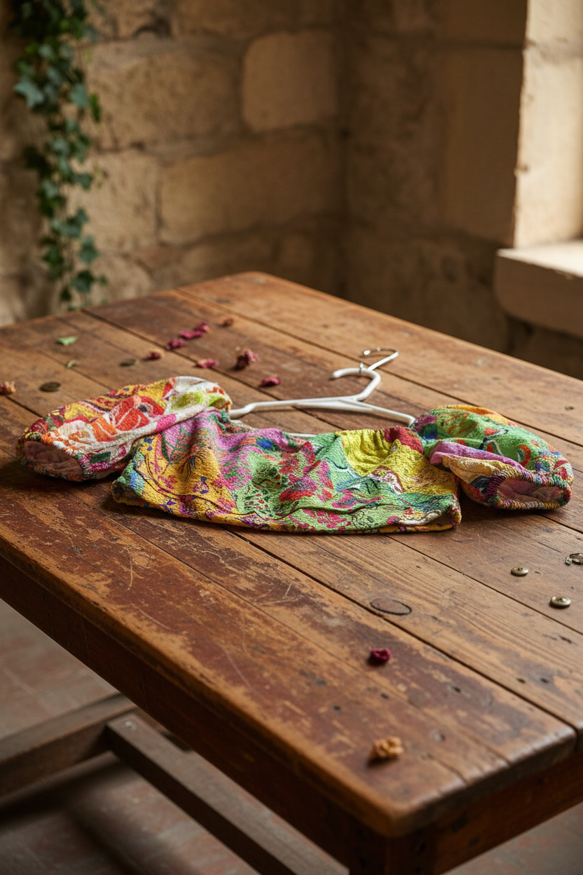 Blusa cropped de Desigual