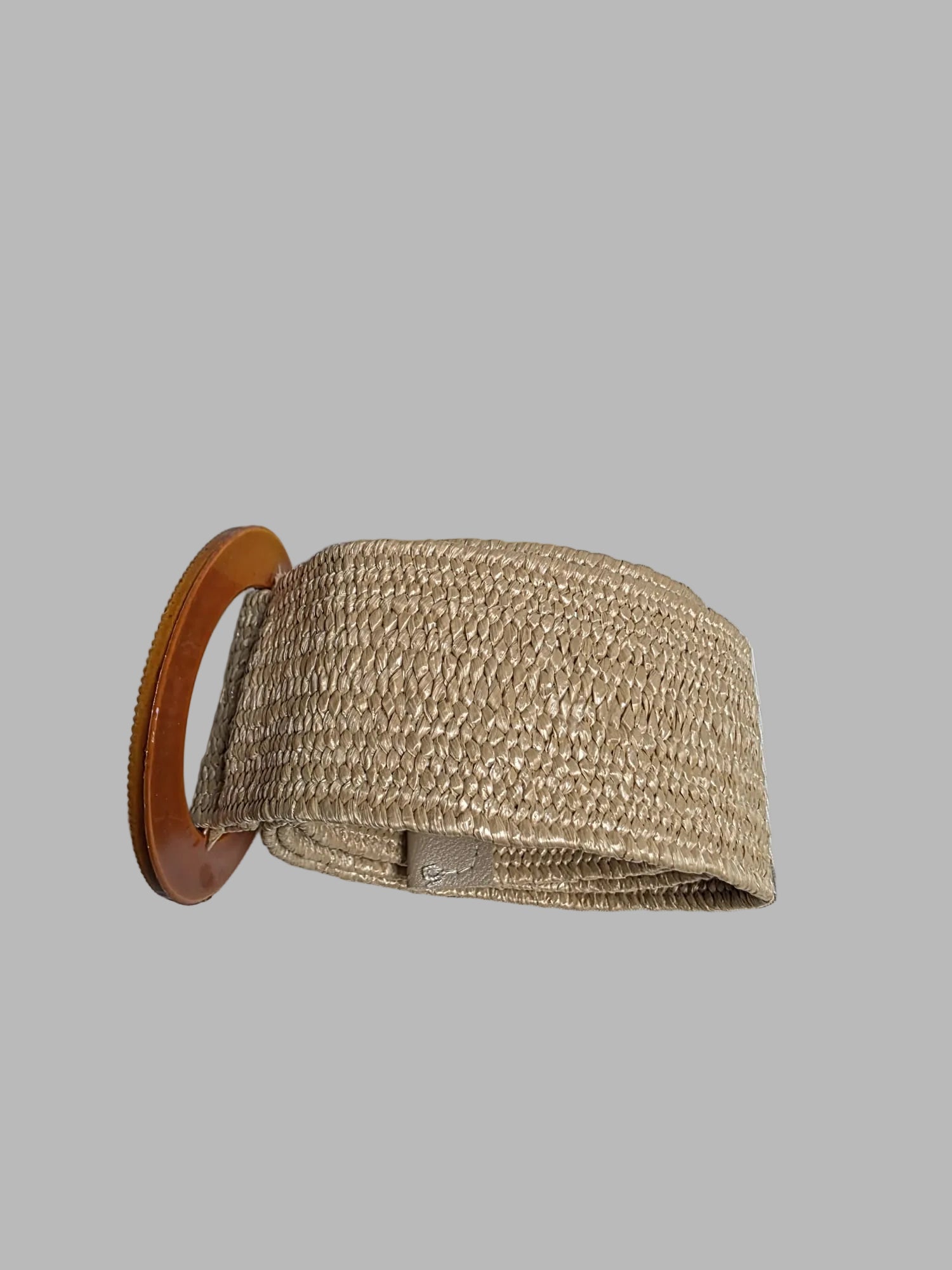 Cinturón de rafia