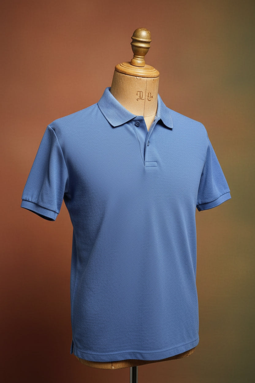 Polo azul vintage de s.Oliver