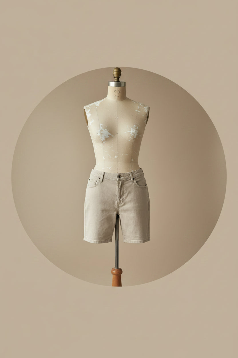 Bermuda casual en beige de Springfield