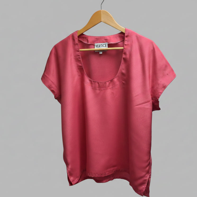 Blusa vintage Crepé de Satén- Vertice Couture