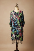 Vestido estampado tropical de Zara