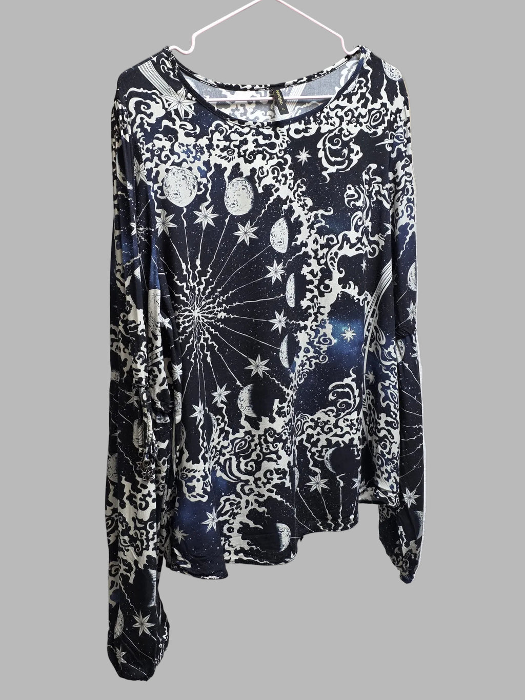 Blouse fluide céleste de Lez à Lez