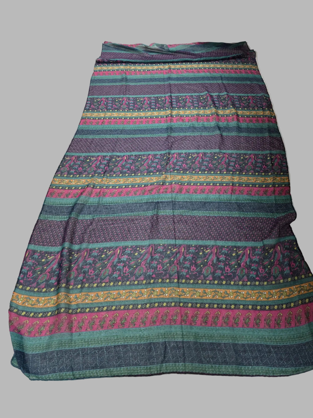 Fular maxi estampado étnico