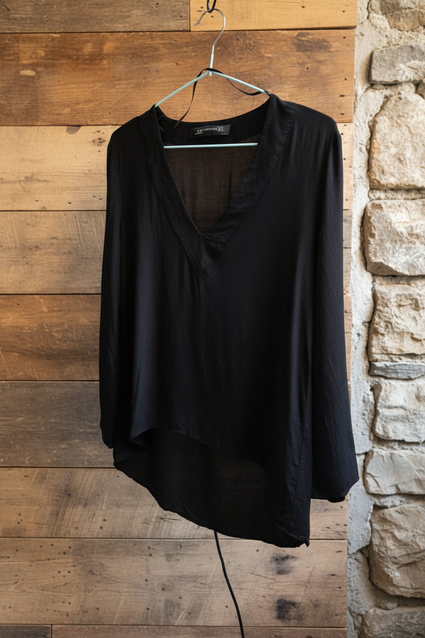 Schwarze Zara Woman Bluse