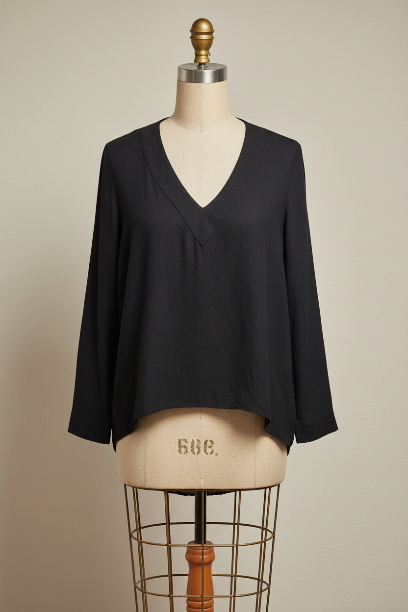 Schwarze Zara Woman Bluse