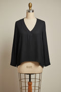 Schwarze Zara Woman Bluse