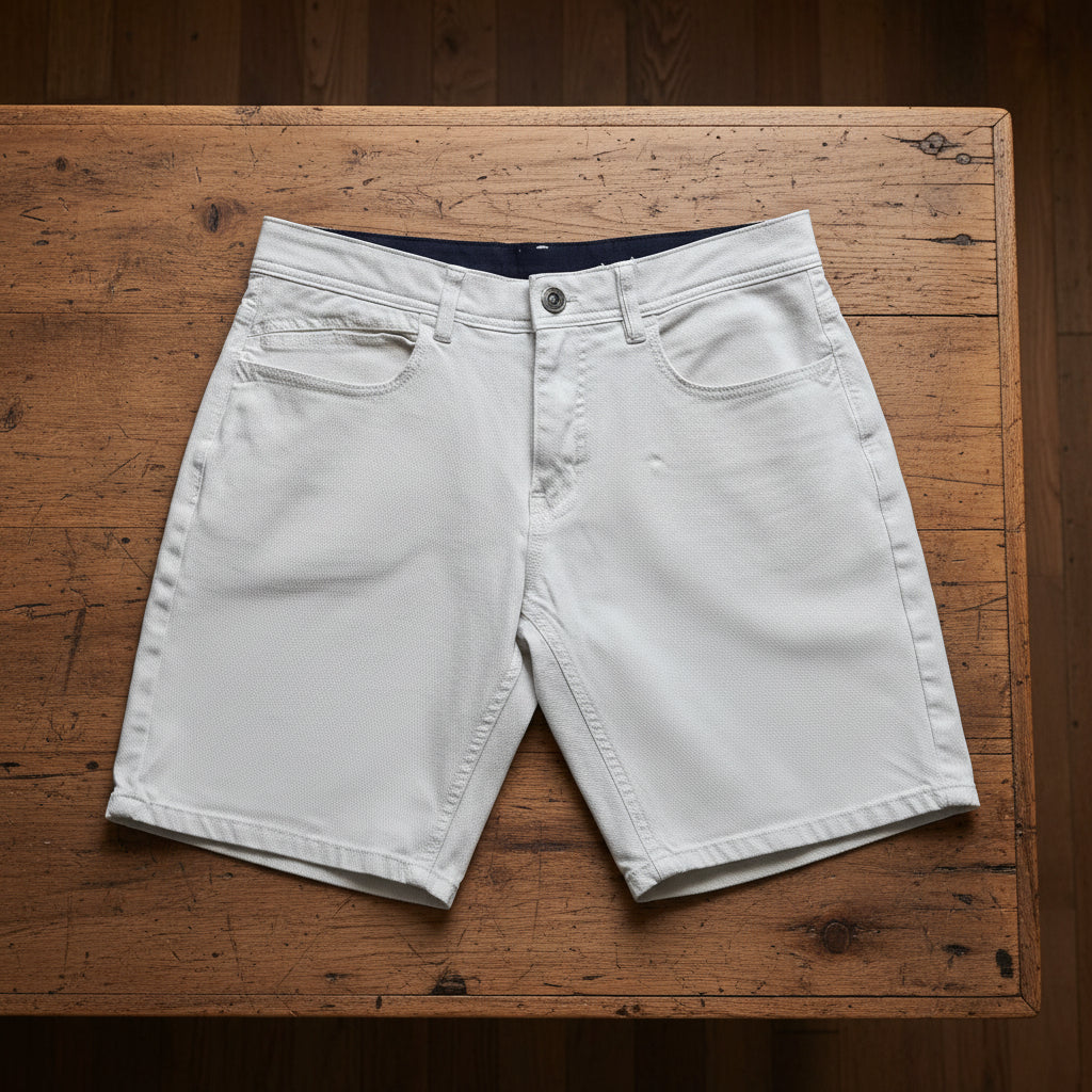 Bermudas in Creme von Easy Wear