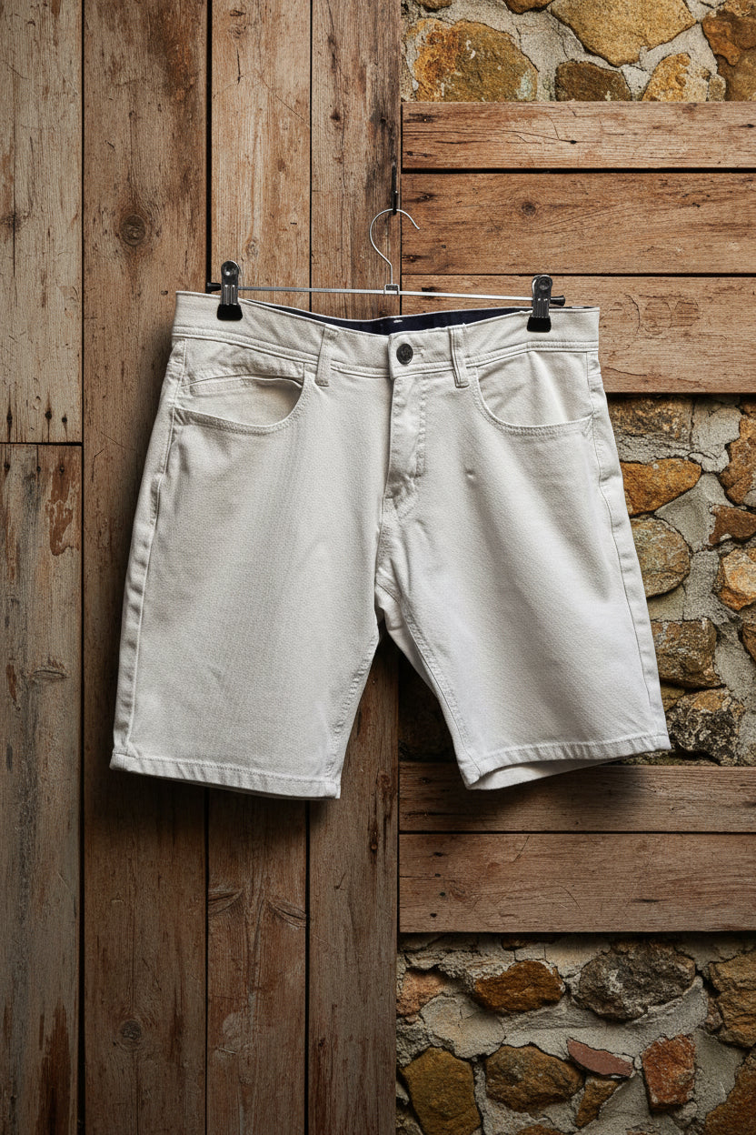 Bermudas in Creme von Easy Wear