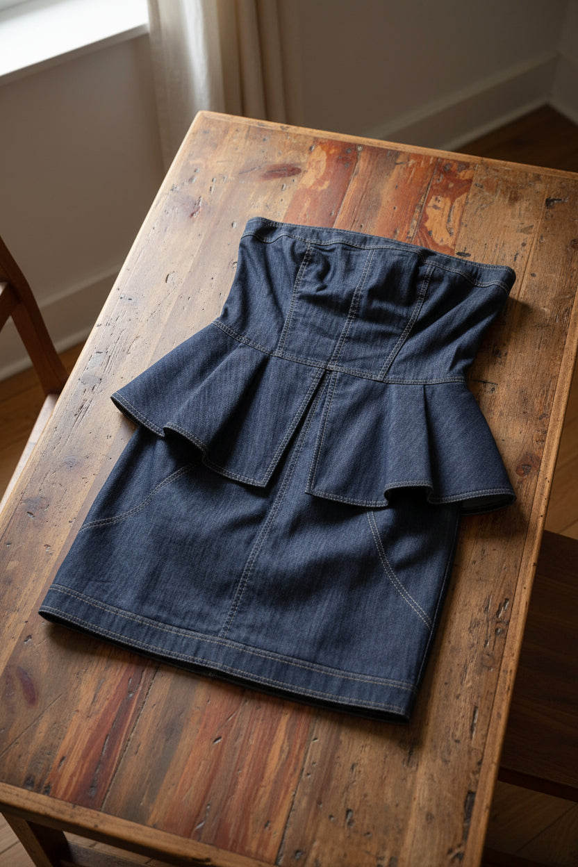 Kurzes Jeanskleid von Dive Divine