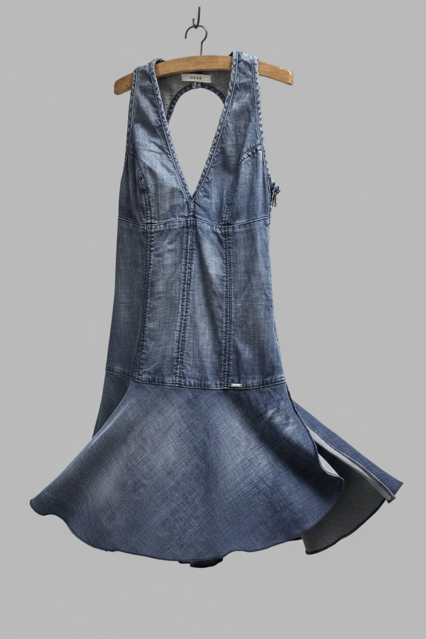 Vestido vaquero corto de la firma italiana Kocca