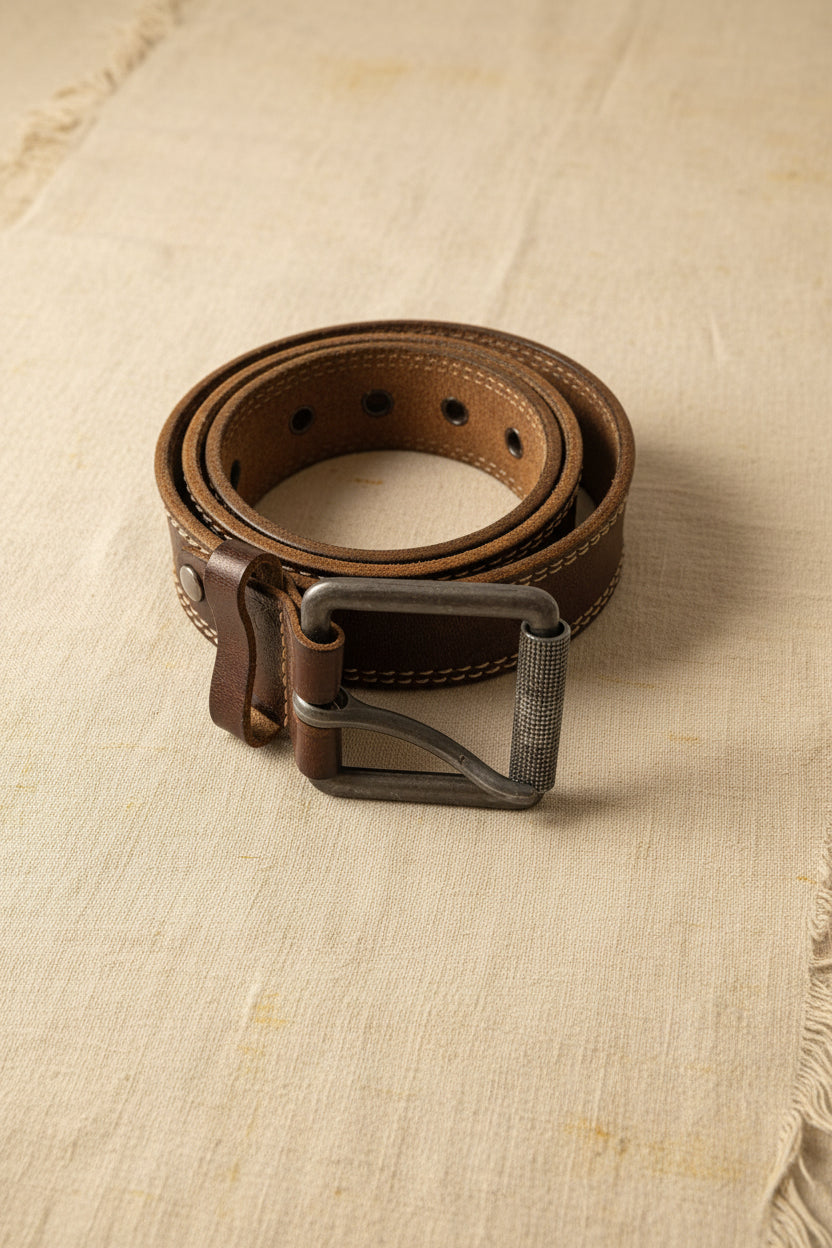 Cinturón vintage de cuero