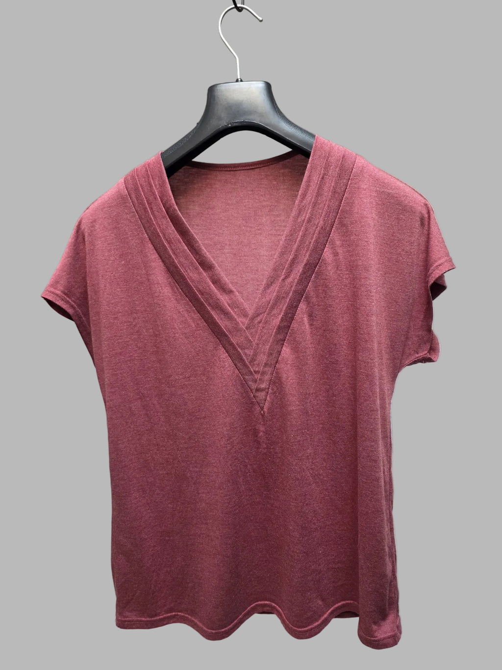 T-shirt à manches courtes corail