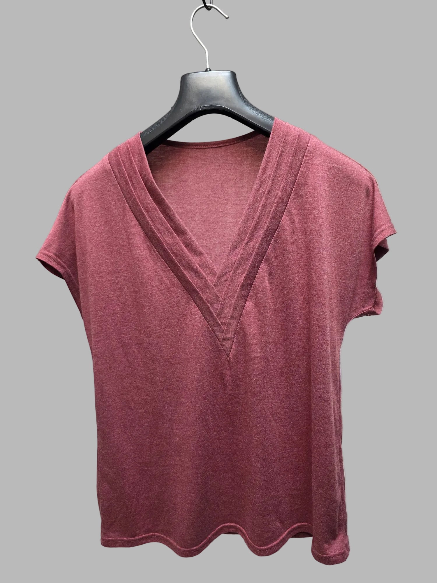 T-shirt à manches courtes corail