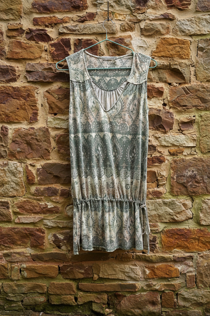 Blusa verde larga de Zara Collection