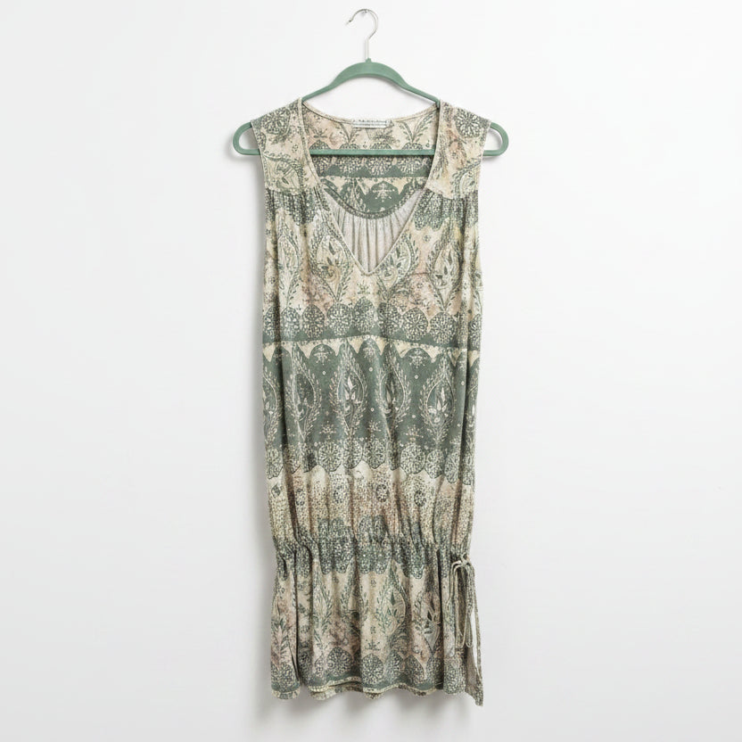 Blusa verde larga de Zara Collection