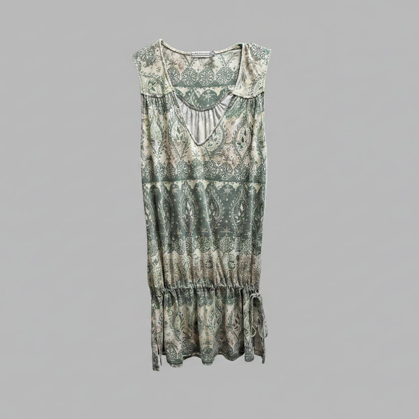 Blusa verde larga de Zara Collection