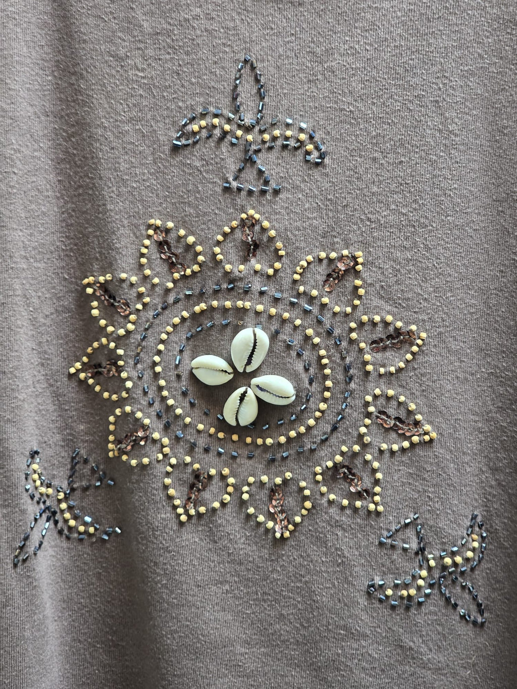 Camiseta bohemia marrón