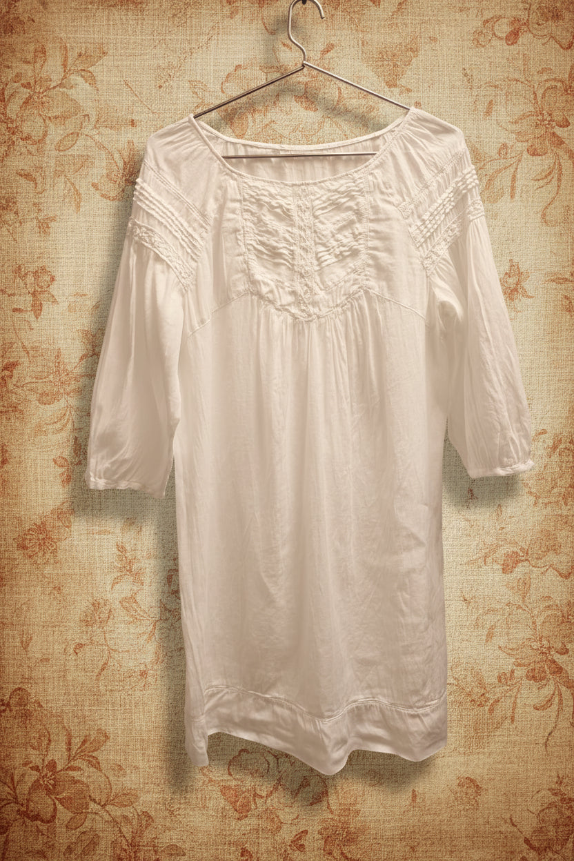Vestido ibicenco corto