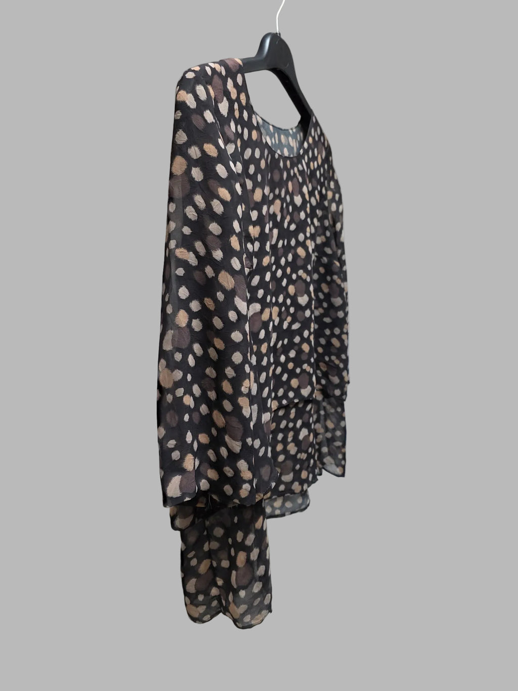 Blusa con doble capa