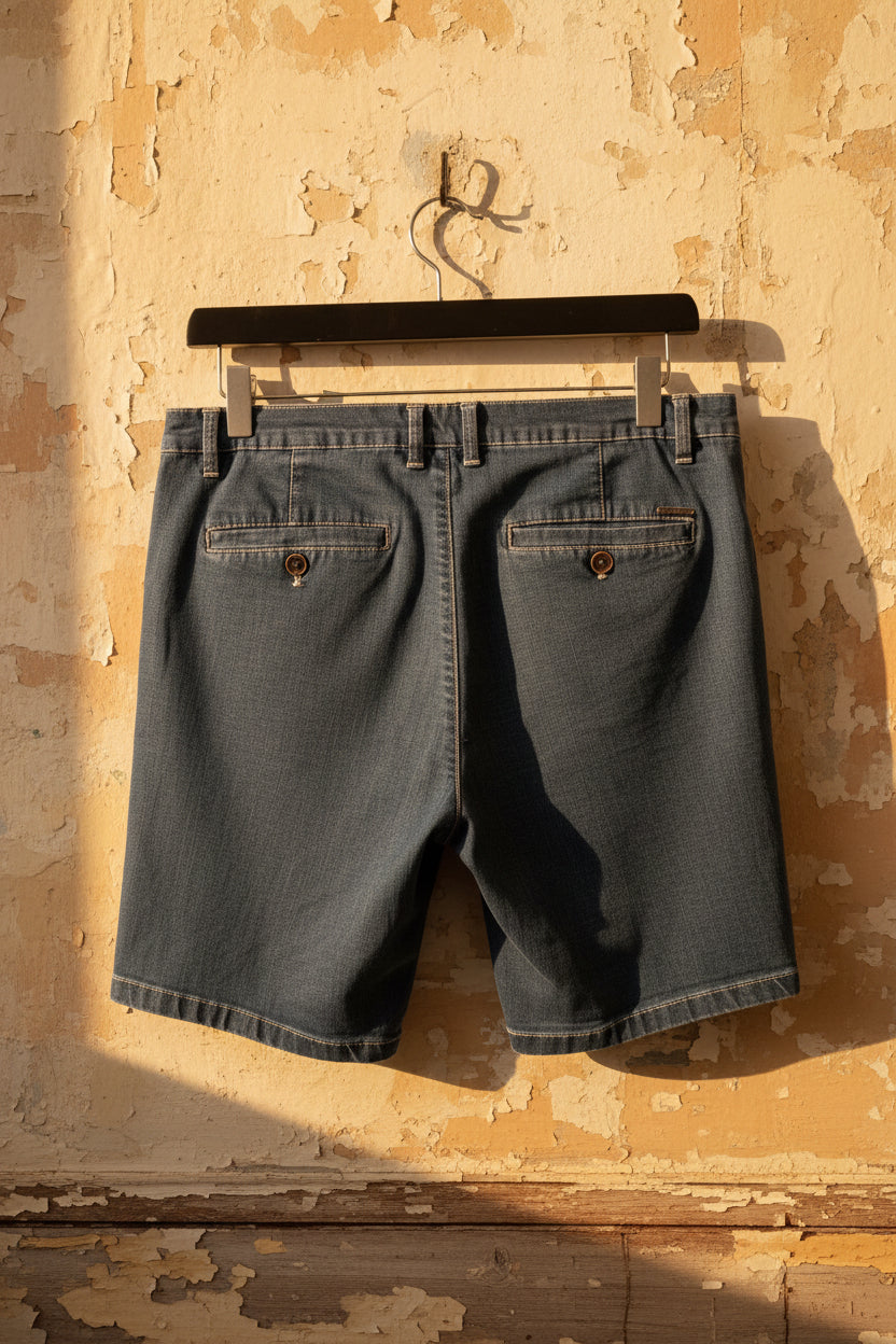 Jeans-Bermudas von Puroego