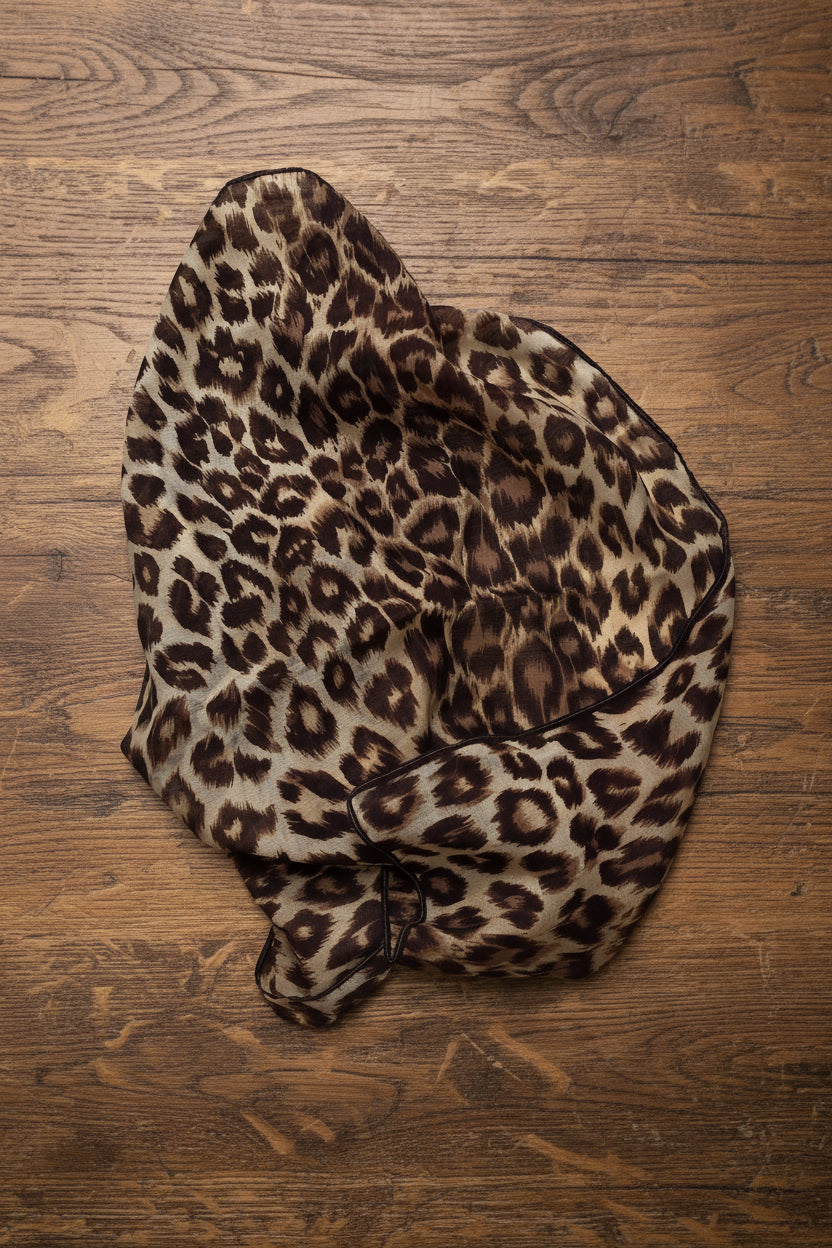 Foulard léopard