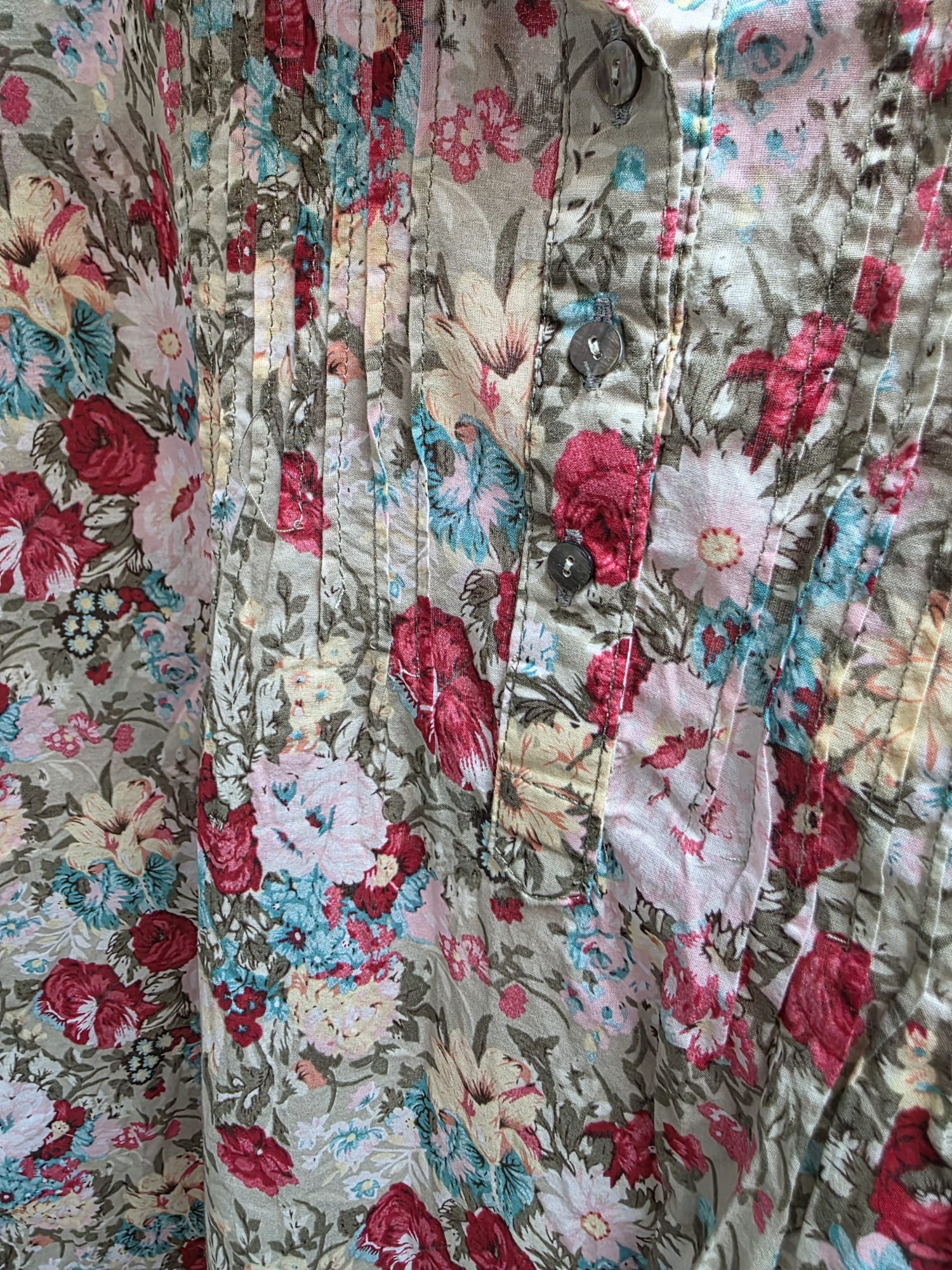 Robe Tunique Bohème Fleurie