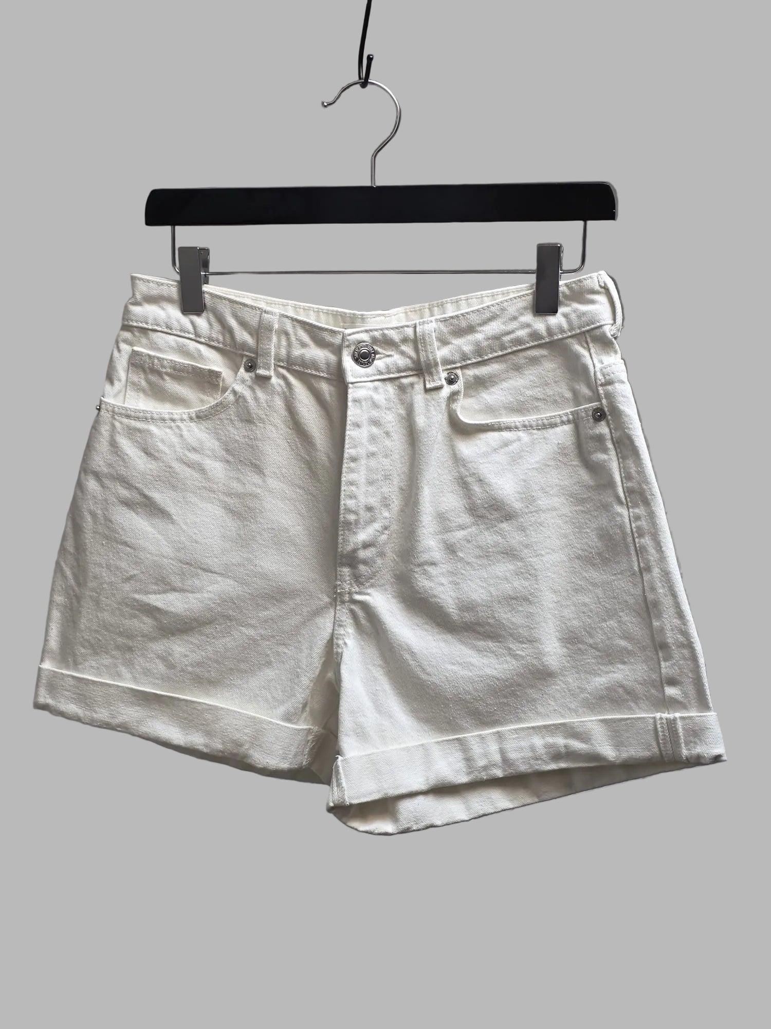 Weiße Jeans-Shorts von MNG Denim