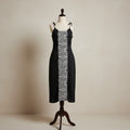 Vestido vintage midi de lino de Van-Dos
