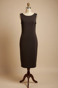 Robe marron sans manches Zara Collection