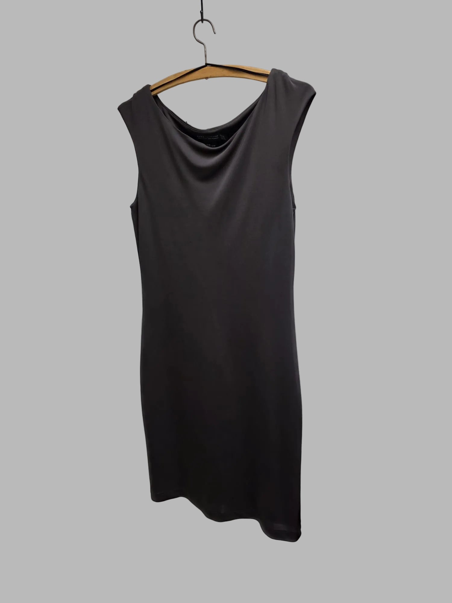 Robe marron sans manches Zara Collection