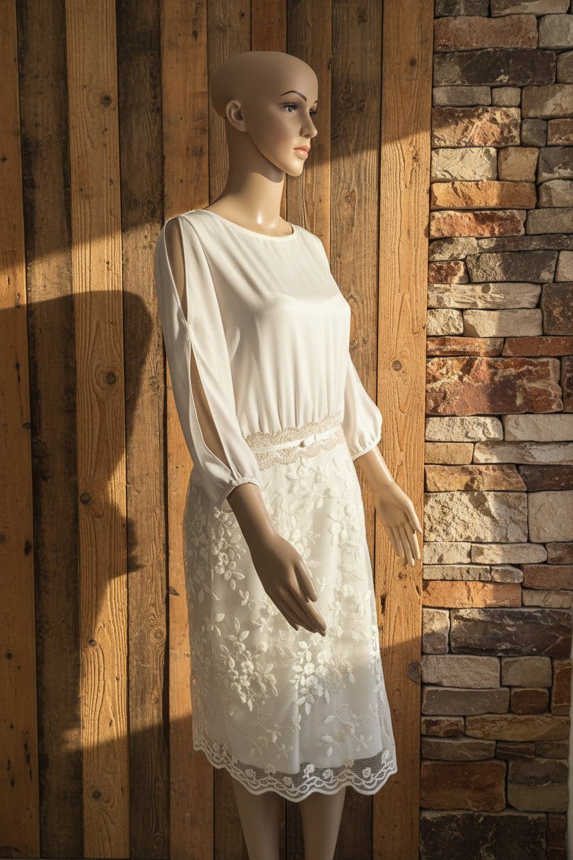 Olimara Braut-/Cocktailkleid für standesamtliche Trauung