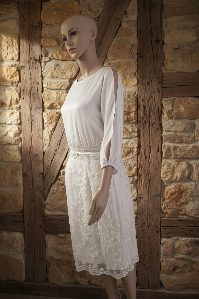 Olimara Braut-/Cocktailkleid für standesamtliche Trauung
