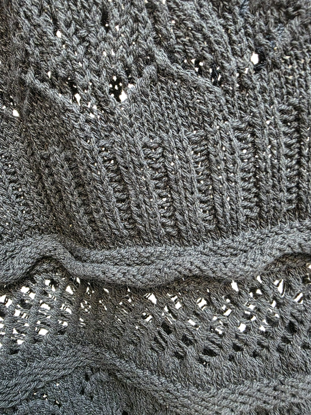 Top crochet negro H20 Italia