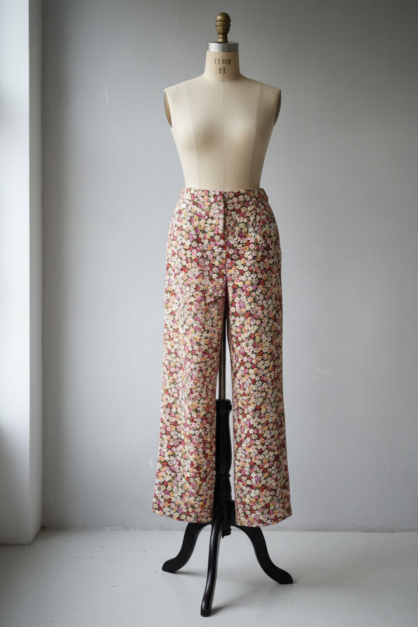 Pantalón fluido Wide-Leg de marca Mango
