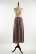 Jupe longue florale Zara
